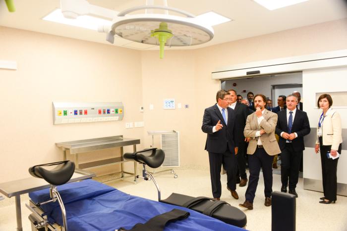  Recorrida del Presidente en la inauguración del Hospital del Cerro