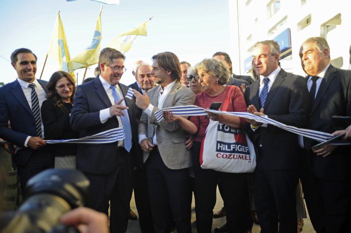 Luis Lacalle Pou en la inauguración del Hospital del Cerro