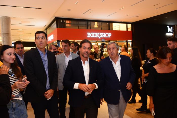 Lacalle Pou participó de inauguración del shopping Atlántico
