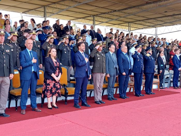 Lacalle Pou participó de clausura de cursos de Escuela Militar