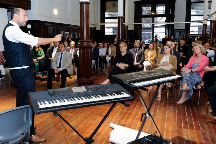 Acto de recepción de obra del Centro de Encuentro para Migrantes