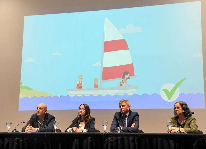 Salud Pública y Secretaría del Deporte lanzaron campaña para prevenir ahogamientos