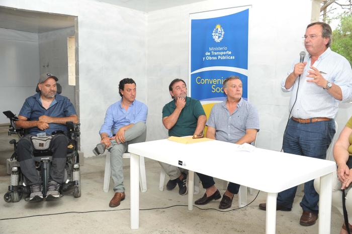 Jornada del ministro de Transporte, José Luis Falero, en Maldonado y Rocha