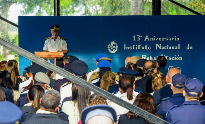 Ceremonia por el 13.° aniversario del Instituto Nacional de Rehabilitación