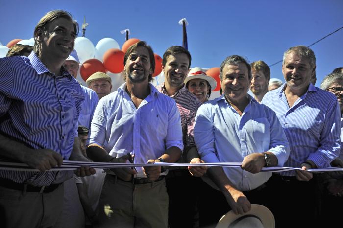 Presidente Lacalle Pou en Casupá, Florida
