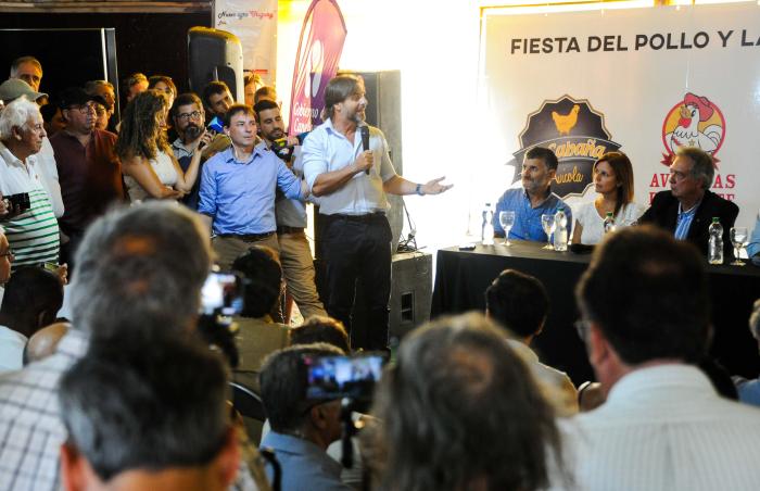 Presidente Lacalle Pou en 12.ª Expo Avícola