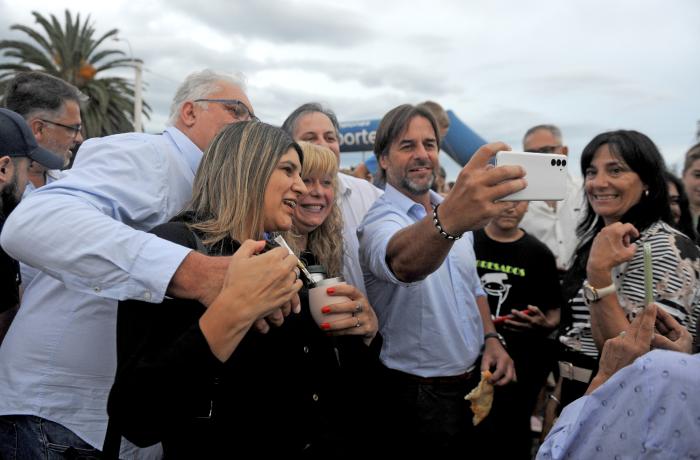 Presidente Lacalle Pou en Santa Rosa