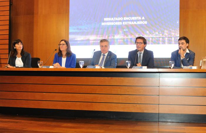 Presentación de encuesta a inversores extranjeros