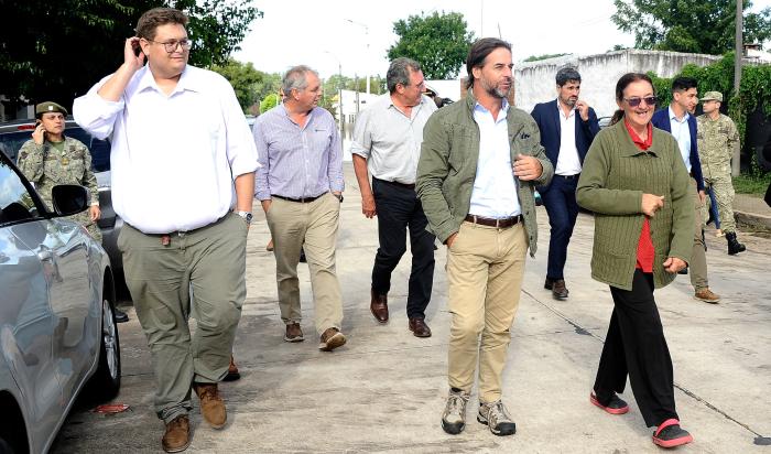 Presidente de la República, Luis Lacalle Pou, en Florida
