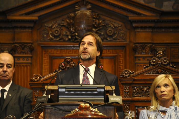 Discurso del presidente Lacalle Pou en Asamblea General Legislativa