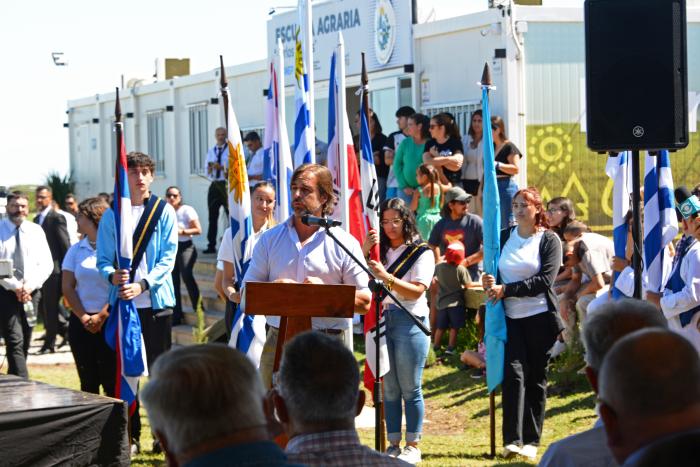 Presidente Lacalle Pou en Durazno