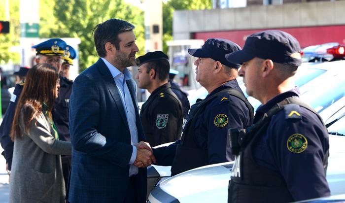 Imágenes de entrega de flota del Ministerio del Interior para distintas jefaturas
