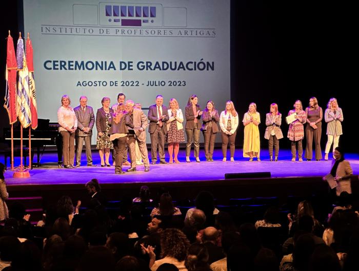 Acto de colación de grado de estudiantes del IPA