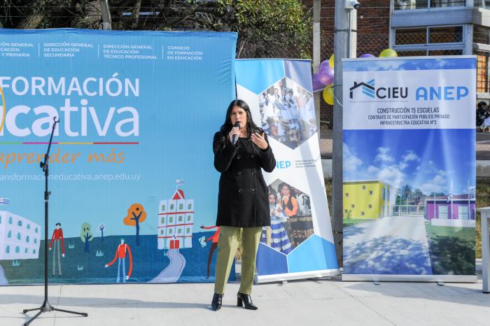 Inauguración del edificio de la escuela n.° 289