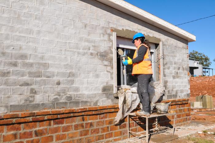 Mevir avanza en obras de 60 viviendas en Guichón