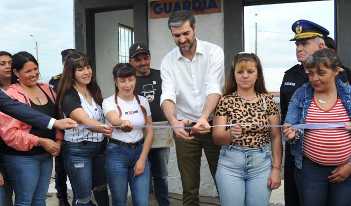 mágenes de la inauguración de la cárcel de mujeres en Durazno