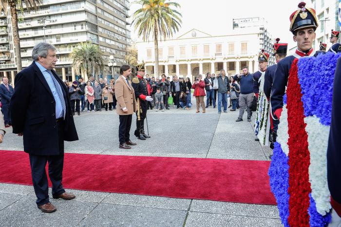 Presidente Lacalle Pou en el 260.° aniversario del natalicio de José Artigas