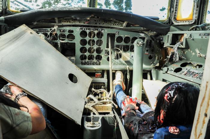 Simulacro de accidente aéreo en Montevideo fue valorado como positivo.