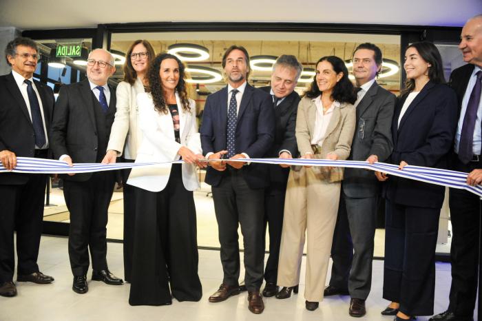 Presidente Lacalle Pou en inauguración del campus Uruguay Innovation Hub