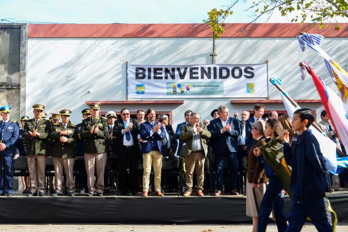 Presidente Lacalle Pou en el 150.° aniversario de la fundación de Ciudad del Carmen