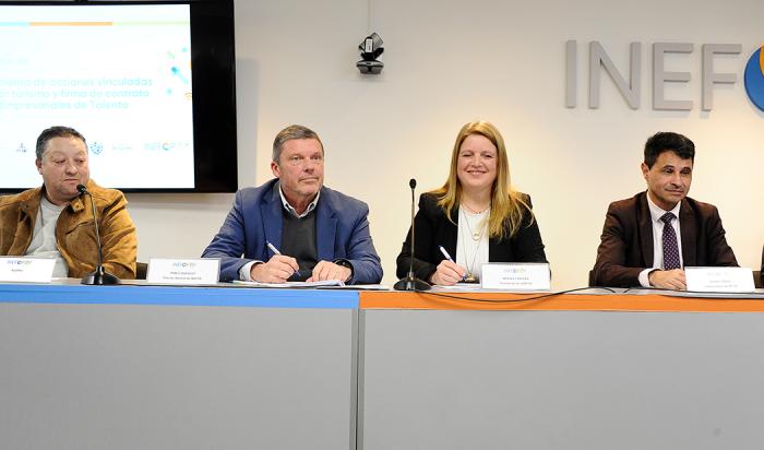 Lanzamiento y contrato entre Inefop y el Ministerio de Turismo