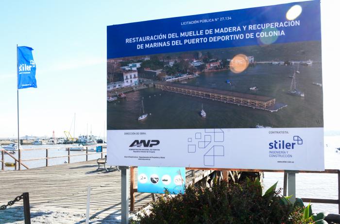 firma de convenio de ANP para restaurar muelle en Colonia