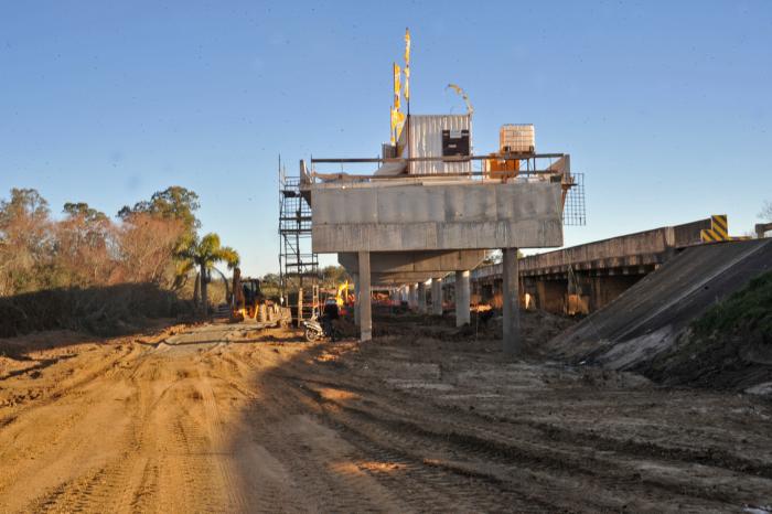 Obras de caminería del MTOP en el departamento de Rocha