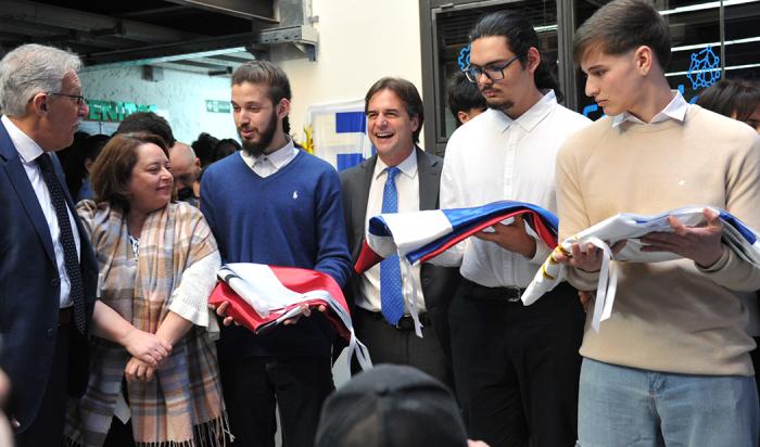 Presidente Lacalle Pou en inauguración del Instituto Tecnológico de Informática