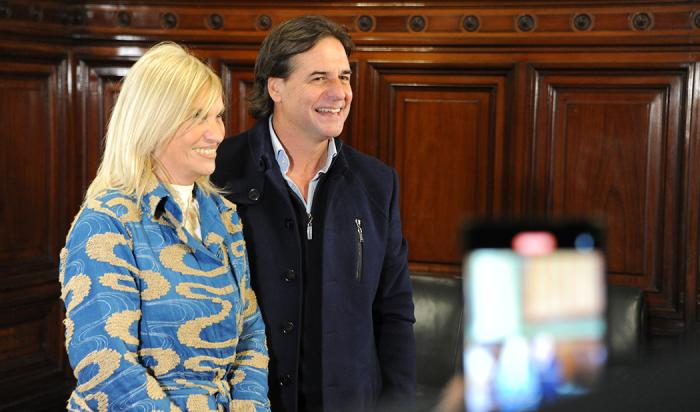 Presidente Lacalle Pou en aniversario del Palacio Legislativo