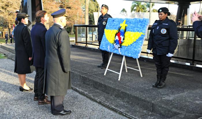 Presidente Lacalle Pou en Día de los Mártires de la Aviación Militar