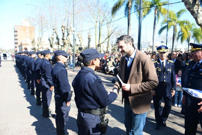 Actividades del Ministro del Interior, Nicolás Martinelli, en Minas, Lavalleja