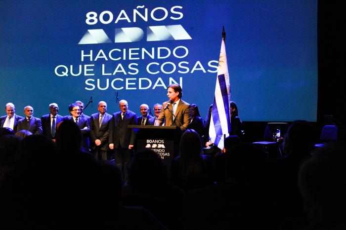 Presidente Lacalle Pou en los 80 años de ADM