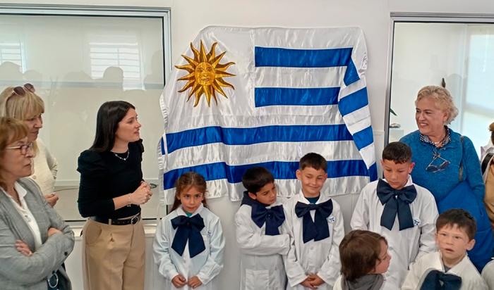 Inauguración de la escuela de tiempo completo n°319 en Canelones