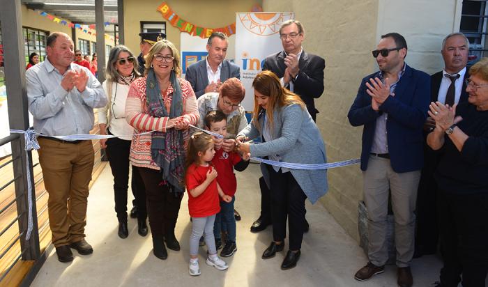 Inauguración de CAIF en San Antonio, Canelones