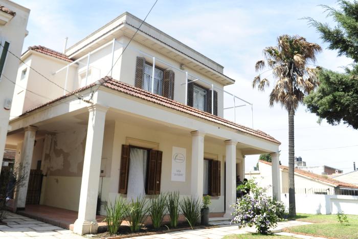 Inauguración de casa de medio camino La Fuente, del Mides