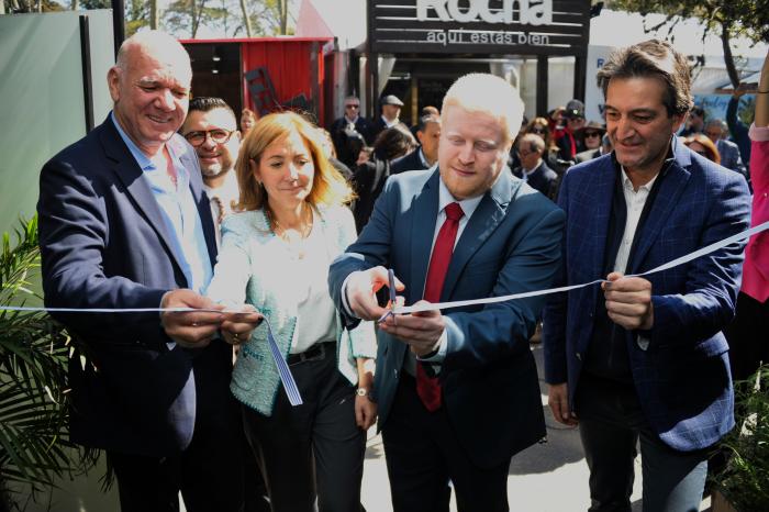 Inauguración del stand del Ministerio de Industria en Expro Prado 2024