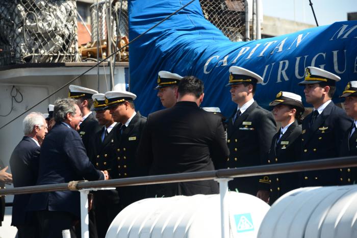 Arribo del buque escuela Capitán Miranda