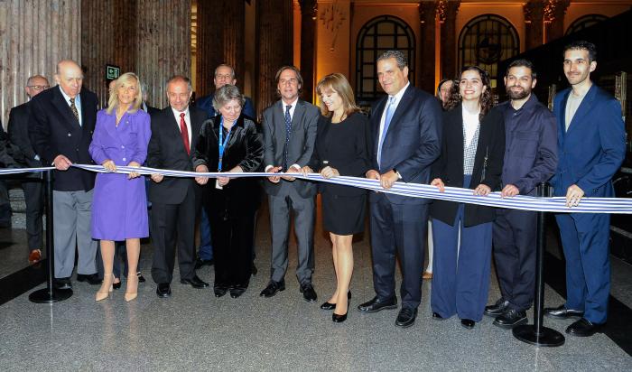 Presidente Lacalle Pou en inauguración del Museo del Gaucho y la Moneda