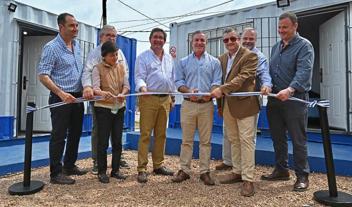 Inauguración de dos bases del SAME 105 en Canelones
