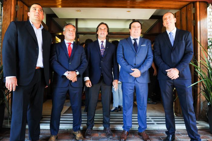 Presidente Lacalle Pou en acto conmemorativo del Día de la Construcción
