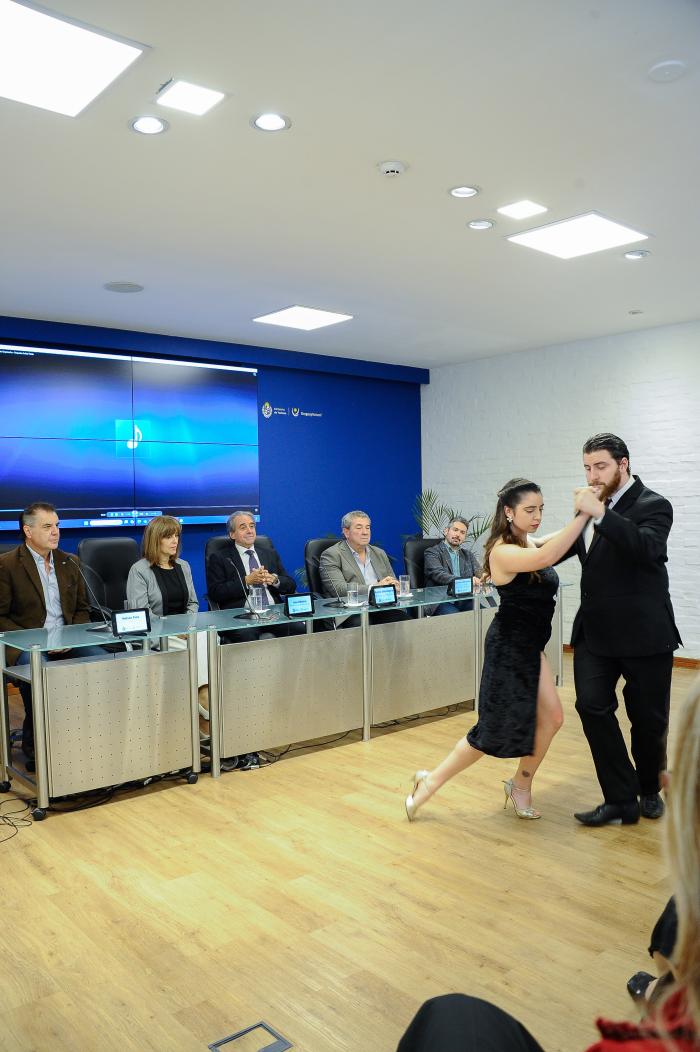Imágenes del lanzamiento del Festival Internacional de Tango Carlos Gardel