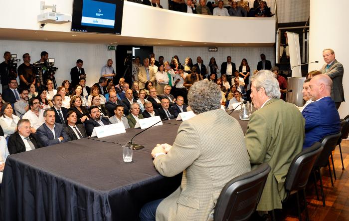Presidente Lacalle Pou en lanzamiento del Congreso de Intendentes