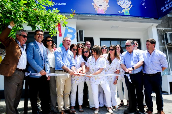 Inauguración de casa de desarrollo de la niñez en Durazno