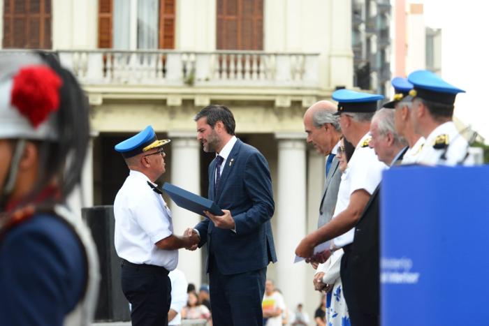Imágenes en el acto conmemorativo del 195.° aniversario de la Policía Nacional