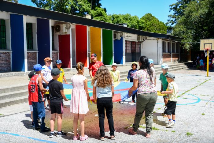 lanzamiento del programa de ANEP, Escuelas de Verano 2025 