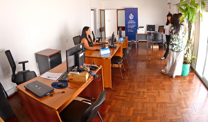 Inauguración de una oficina del MTSS en Pando