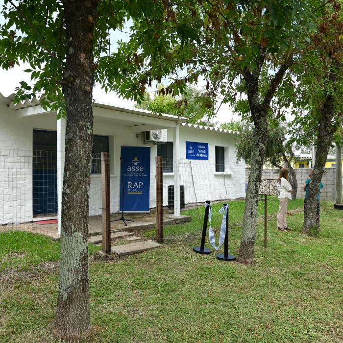 Inauguración de policlínica en Sarandí de Navarro