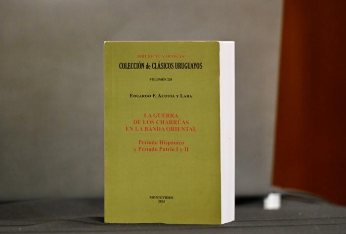 Presentación de reedición de “La guerra de los charrúas en la Banda Oriental”