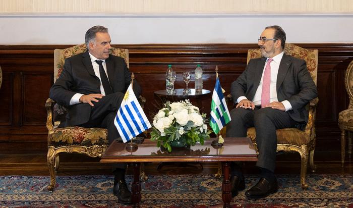 Reunión entre el presidente de la República y autoridades de CAF