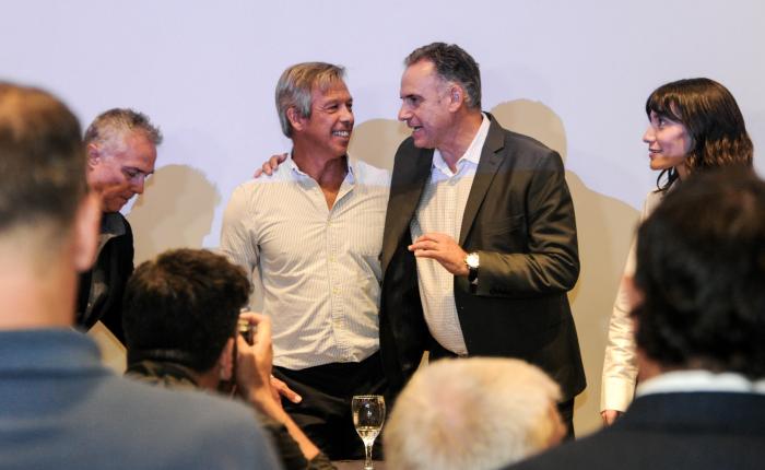 Presidente Yamandú Orsi en asunción de autoridades de la Secretaría del Deporte